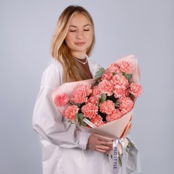 rozovyj diantus buket 5